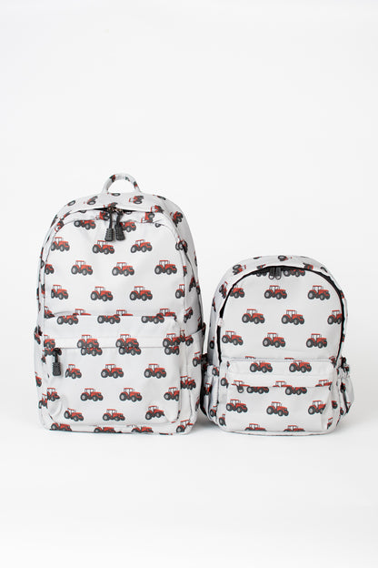 Classic Red Tractor Backpack