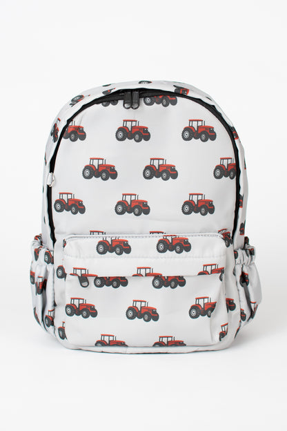 Classic Red Tractor Backpack