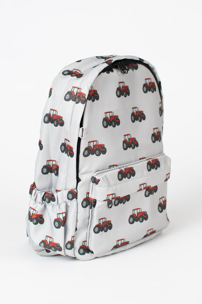 Classic Red Tractor Backpack