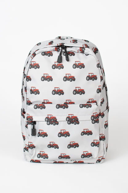 Classic Red Tractor Backpack