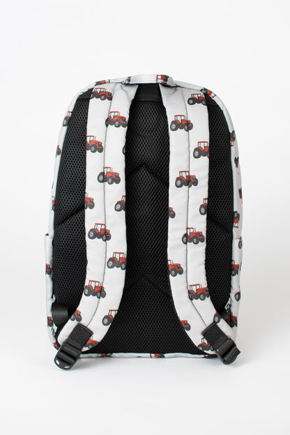 Classic Red Tractor Backpack