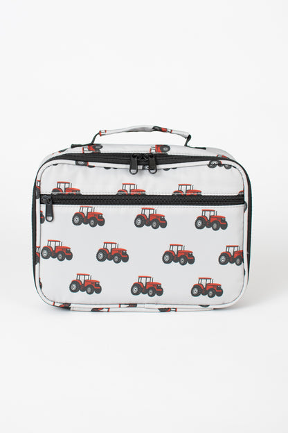 Classic Red Tractor Lunch Bag