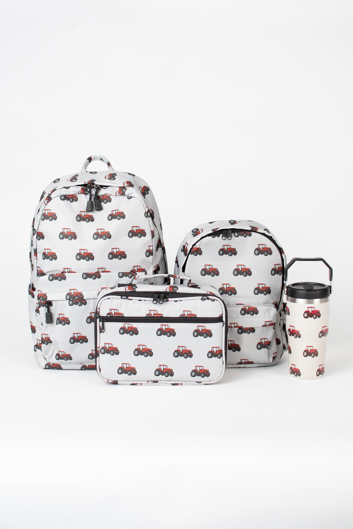 Classic Red Tractor Backpack