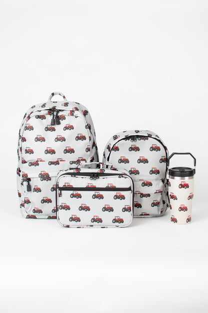 Classic Red Tractor Backpack