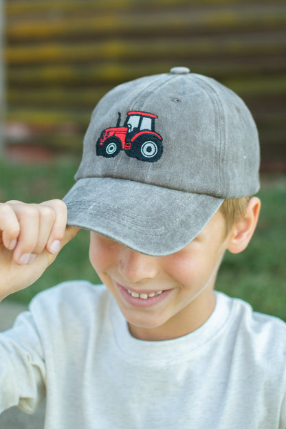 Classic Red Tractor Youth Hat *Preorder*