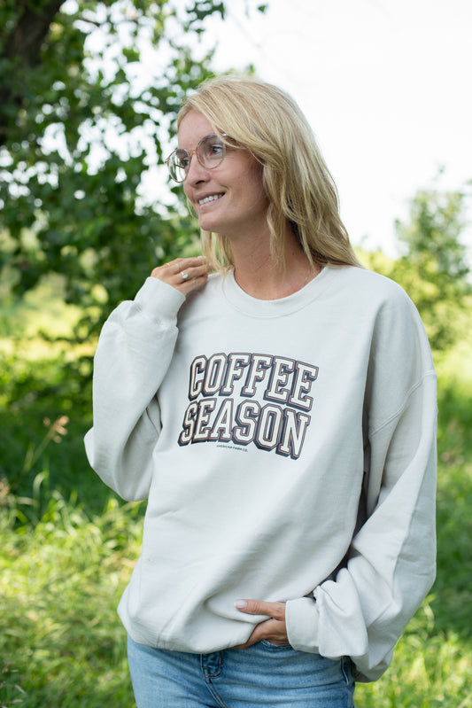 'Coffee Season' Crewneck