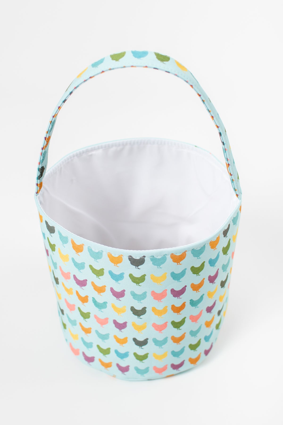 *PREORDER* Colorful Chickens Easter Basket