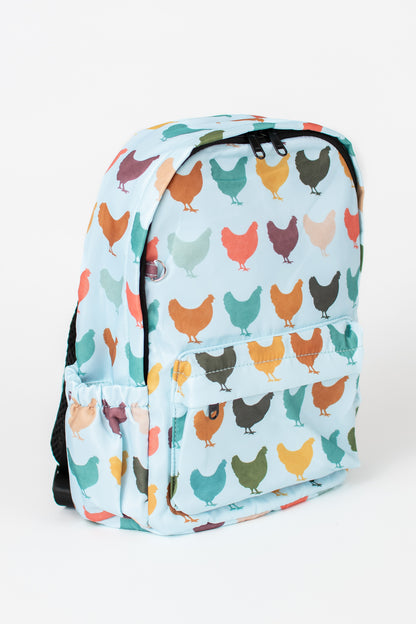 Colorful Chickens Backpack