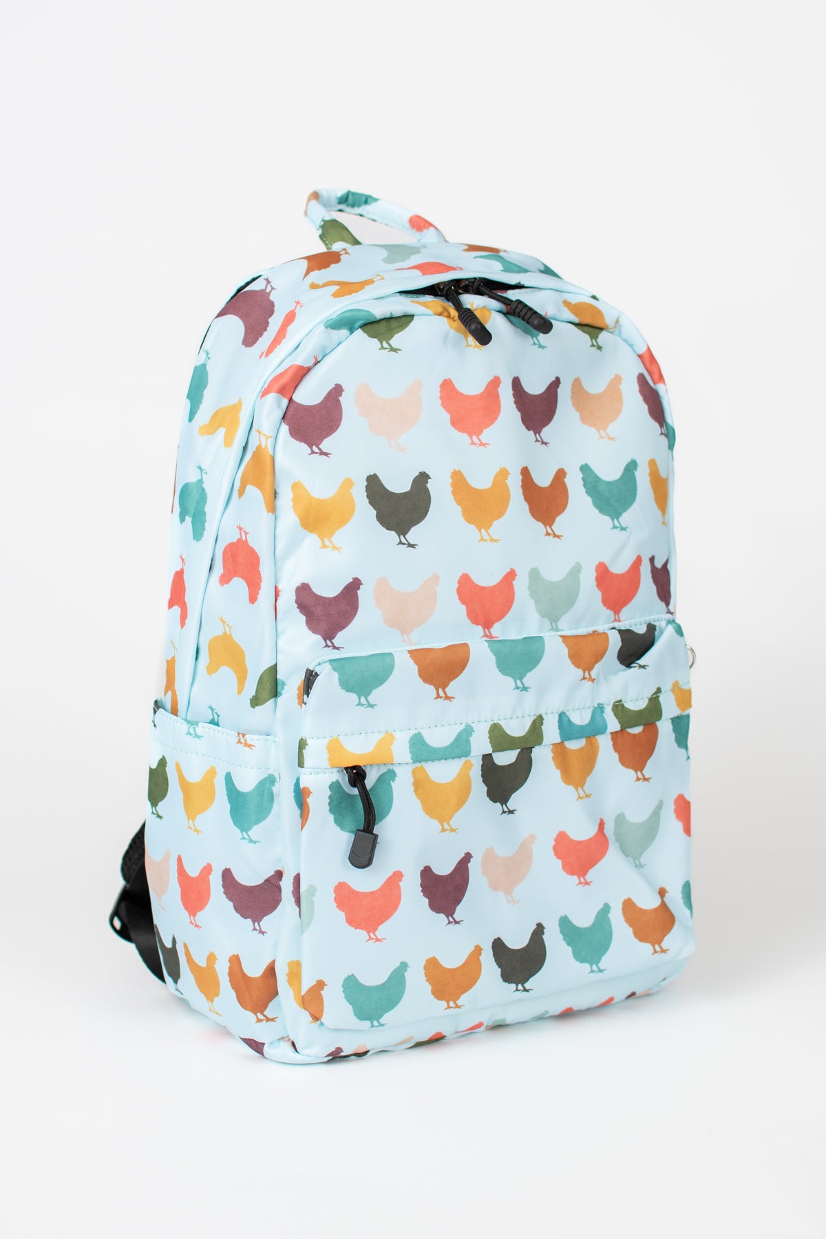 Colorful Chickens Backpack
