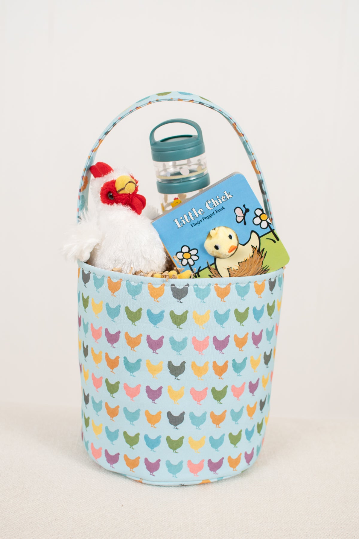 *PREORDER* Colorful Chickens Easter Basket