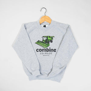 Combine Co-Pilot Grey Youth Crew - American Farm Company