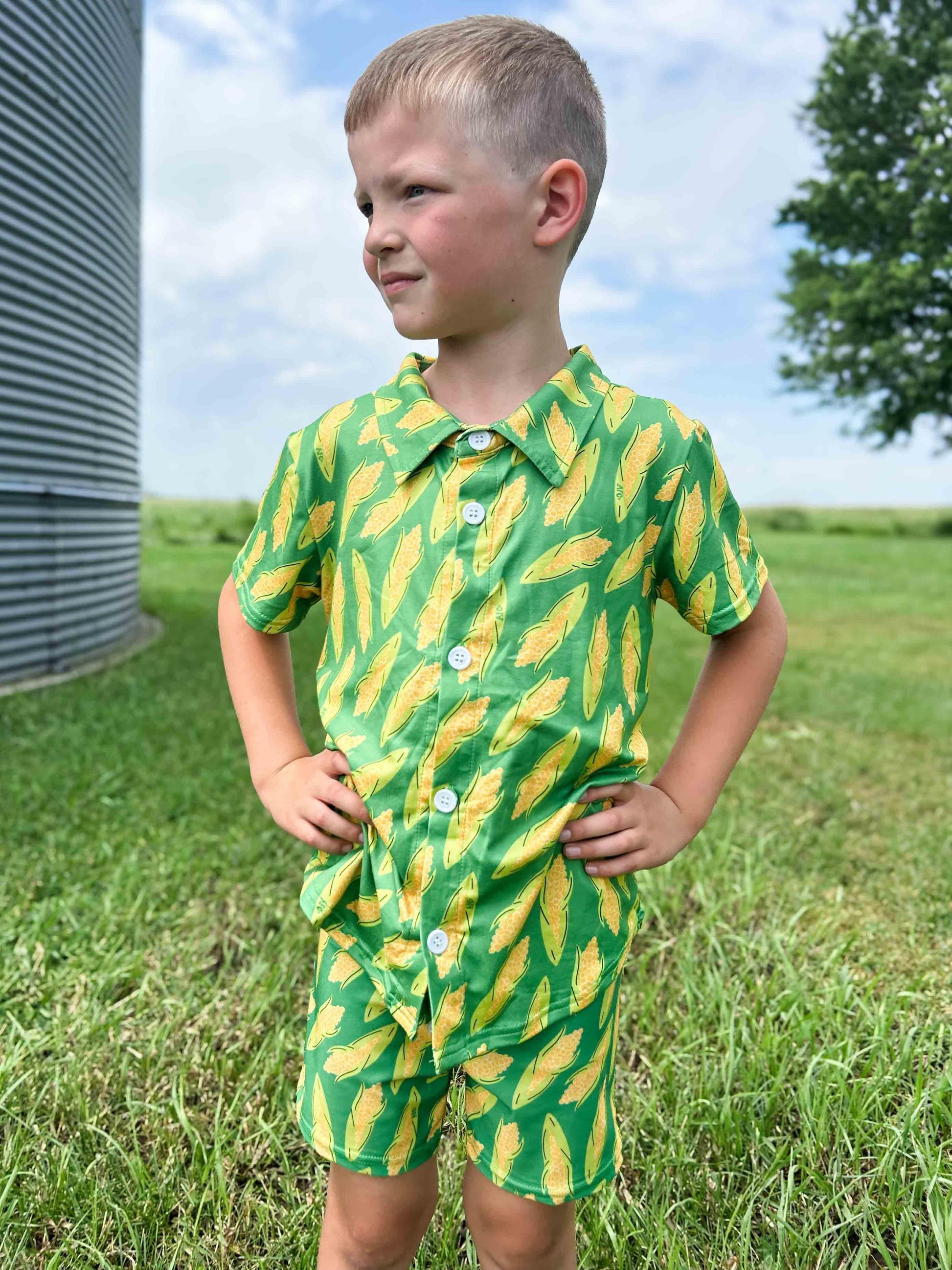 Corn Kids Shorts - American Farm Company