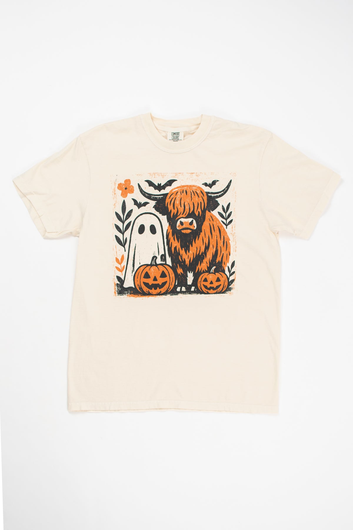 Country Halloween Highland Adult T-Shirt