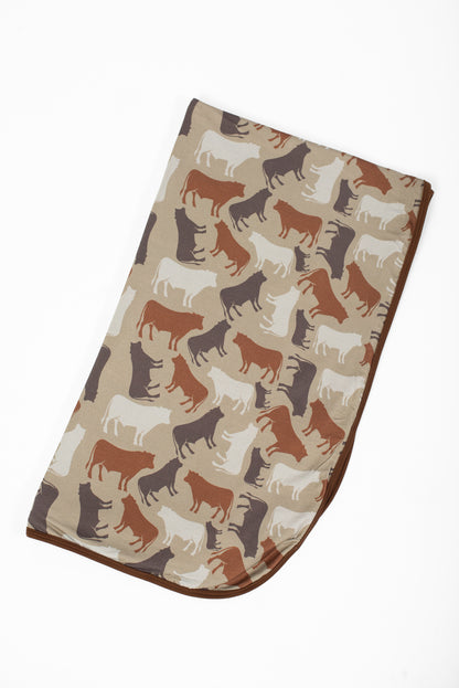 Cow Camo™ Kids Bamboo Blanket