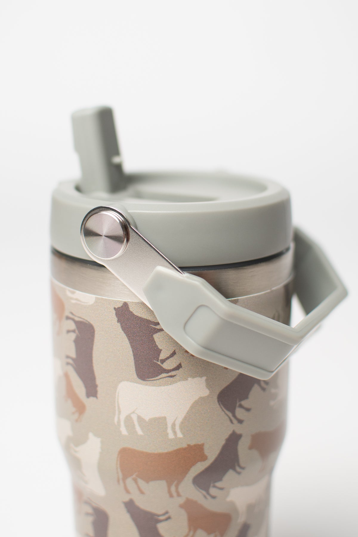 Cow Camo™ 20oz Kids Bucket Handle Tumbler