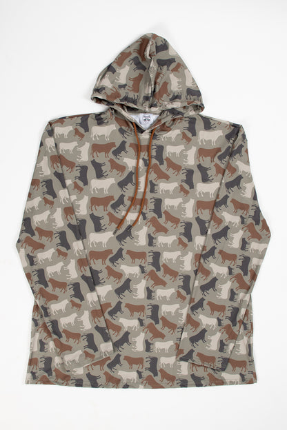 Cow Camo™ Adult Performance Hoodie