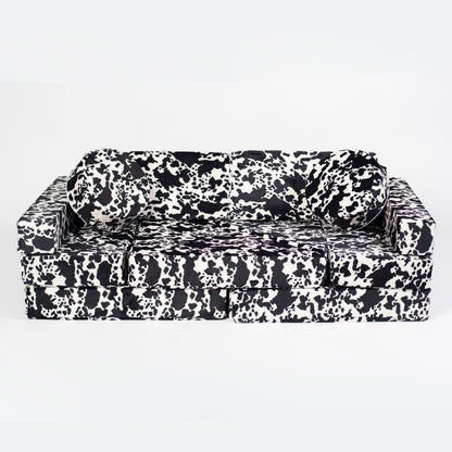 Cow Print Kids 14pc Foam Couch *PREORDER*