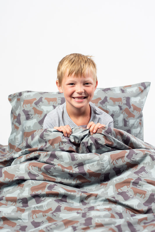 Cow Camo™ Twin Bed Sheet Set