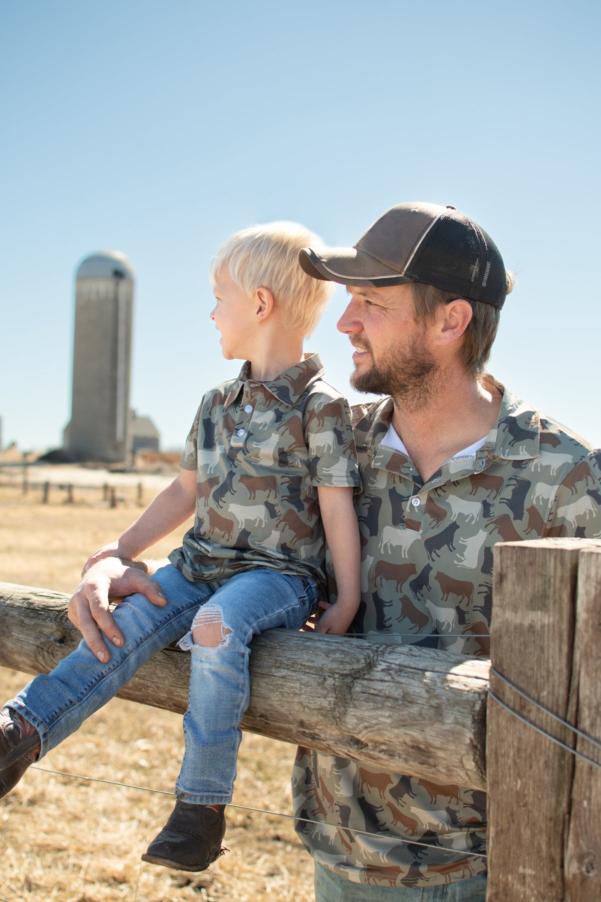 Cow Camo™ Baby/Youth Performance Polo