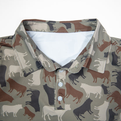 Cow Camo™ Performance Polo