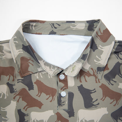 Cow Camo™ Baby/Youth Performance Polo