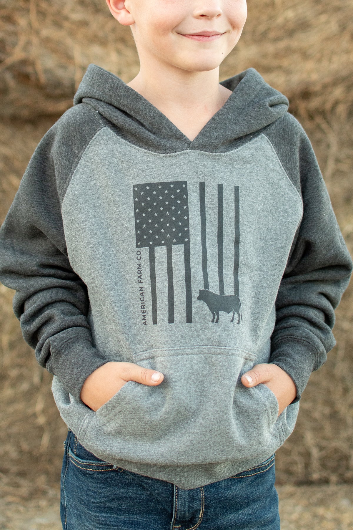 Cow Flag Youth Hoodie