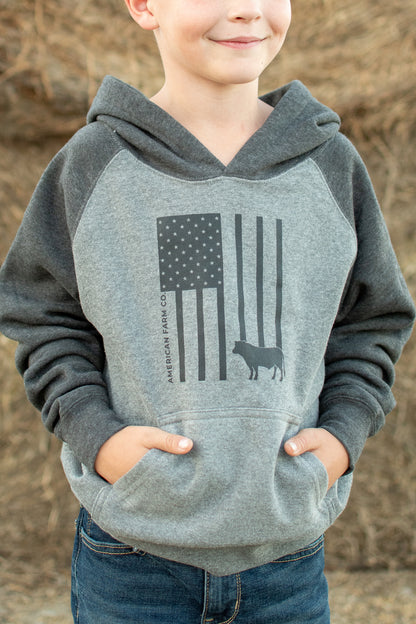 Cow Flag Youth Hoodie
