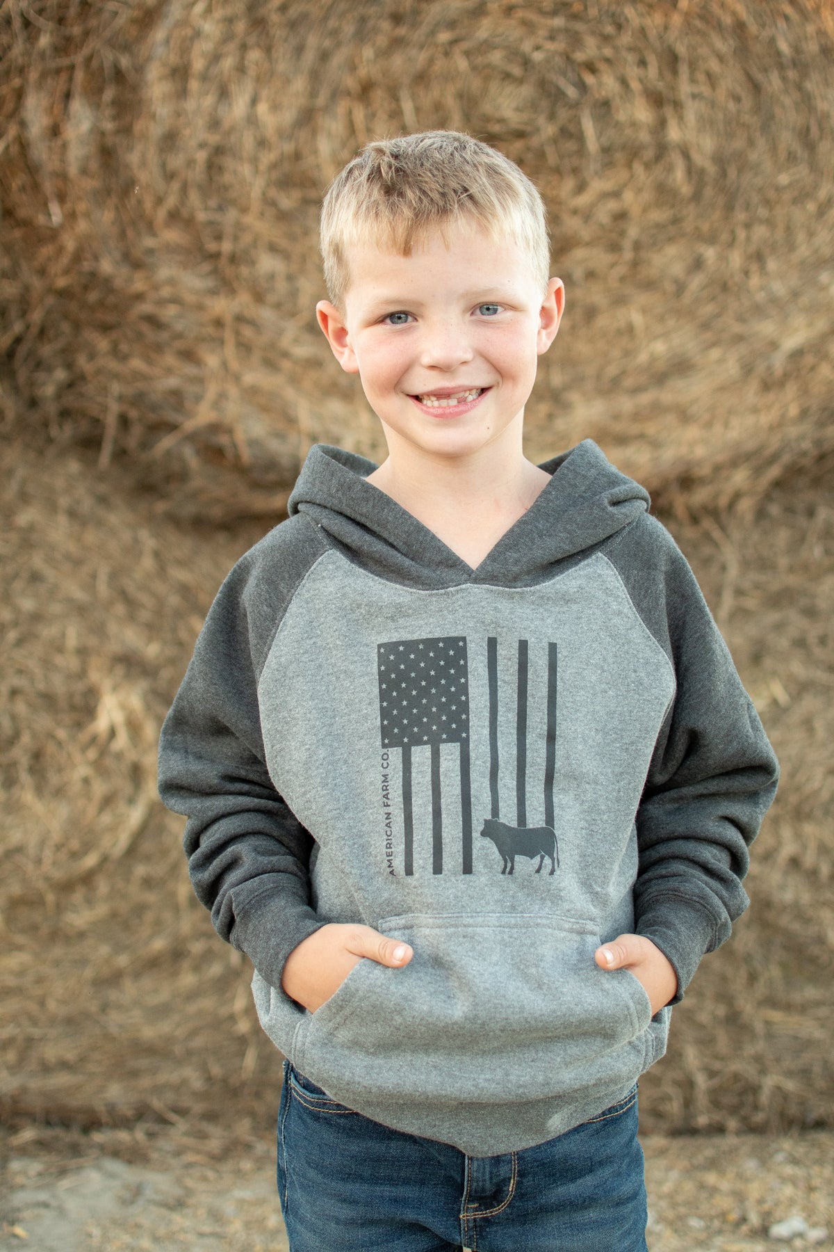 Cow Flag Youth Hoodie