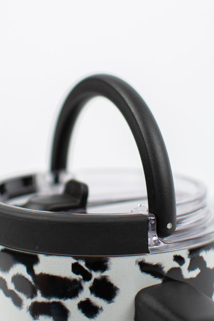 Cow Print 40oz Water Tank Tumbler