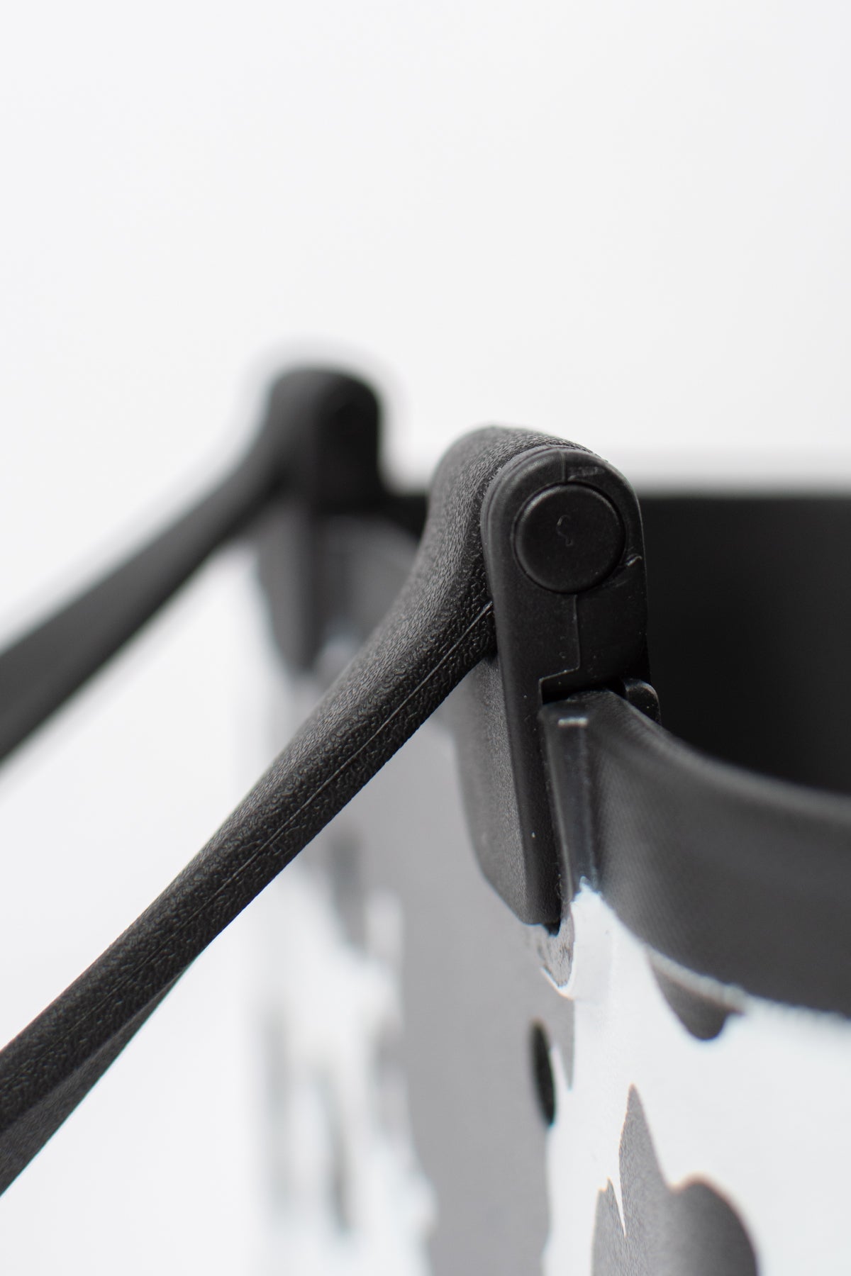 *PREORDER* Cow Print Rubber Beach Tote - Mini