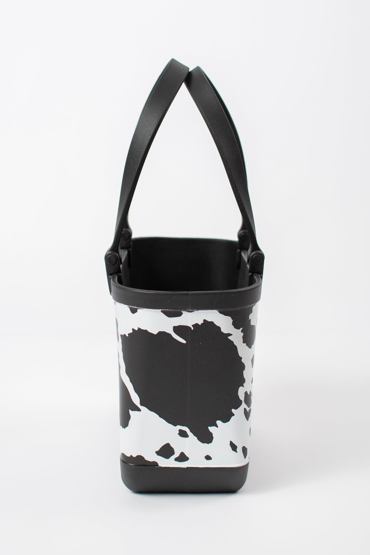 *PREORDER* Cow Print Rubber Beach Tote - Mini
