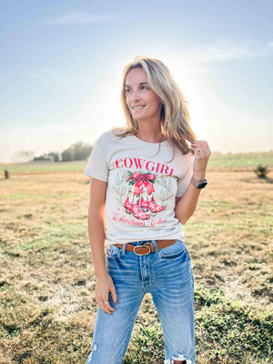 Cowgirl Christmas Club Tee - American Farm Company