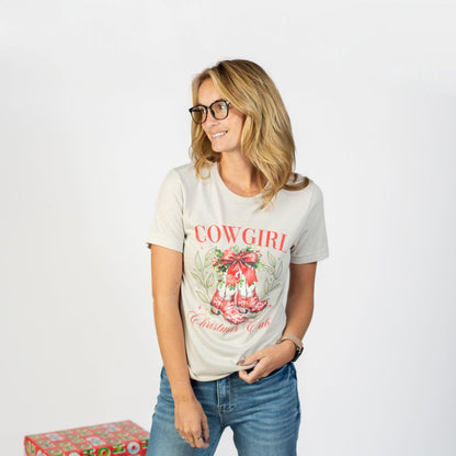 Cowgirl Christmas Club Tee - American Farm Company