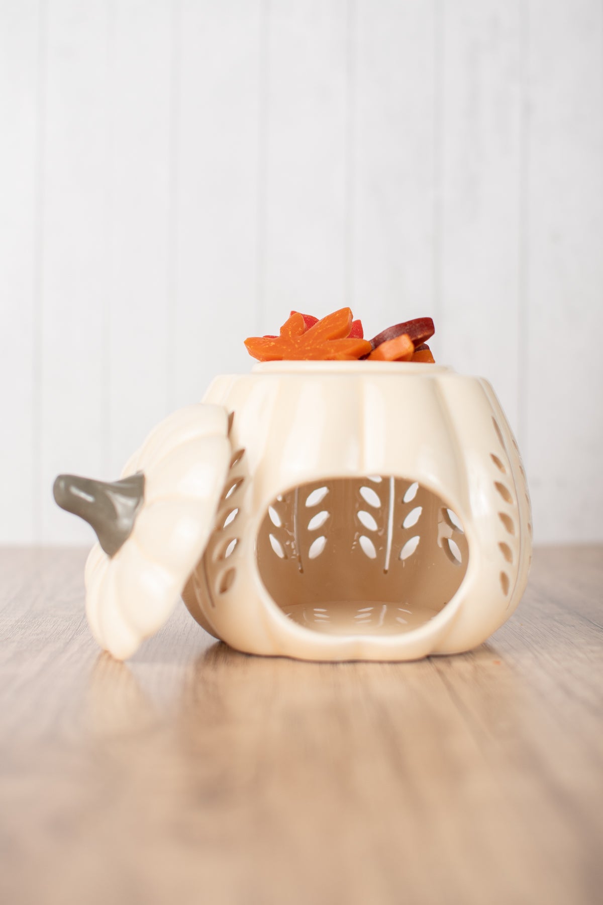 Autumn Leaf Pumpkin Warmer and Wax Melt Bundle