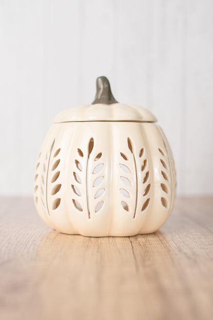 Autumn Leaf Pumpkin Warmer and Wax Melt Bundle