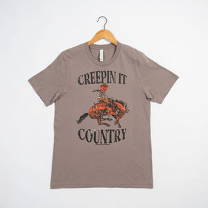 Creepin’ It Country Brown Tee - American Farm Company