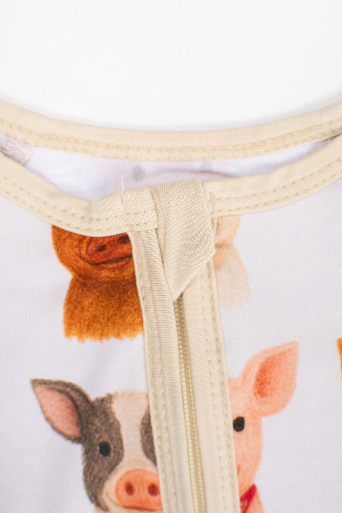 Cute Pigs Baby Bamboo Zippy