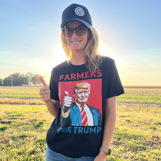 Farmers for Trump Tee - Trump '24 - American Farm Company