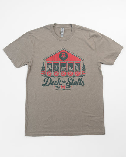 'Deck the Stalls' Adult T-Shirt