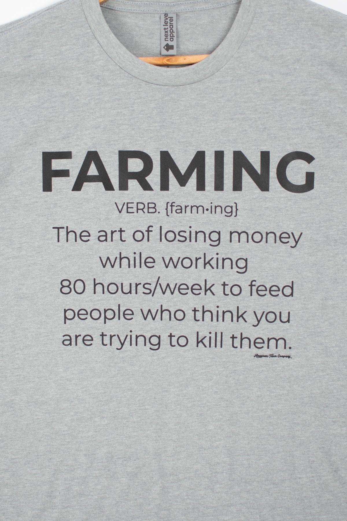 Definition of Farming Grey Tee