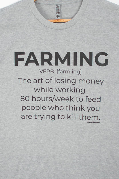 Definition of Farming Grey Tee