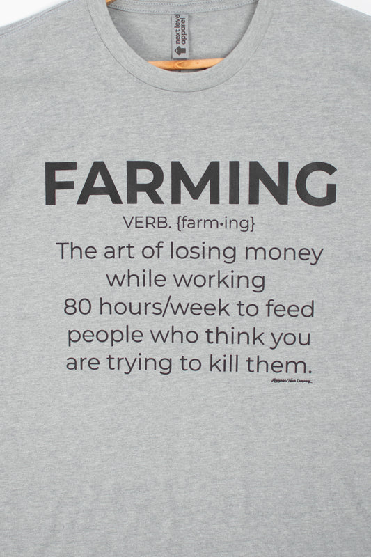 Definition_of_Farming_Grey_Tee [M] [F] [ALT]