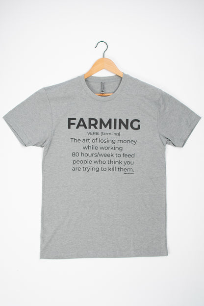 Definition of Farming Grey Tee