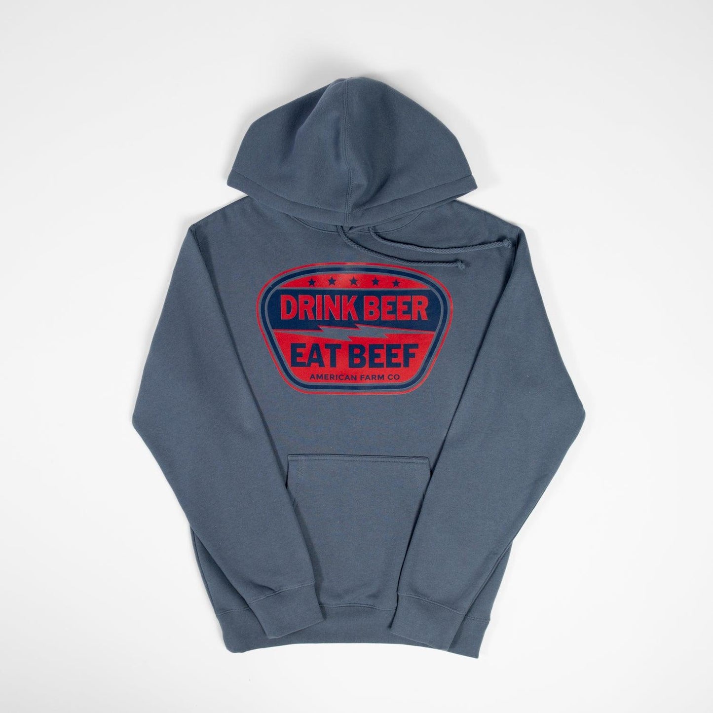 Drink Beer, Eat Beef Hoodie - American Farm Company