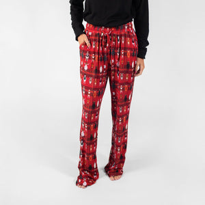 Christmas Cow Bamboo Pajama Pants - American Farm Company