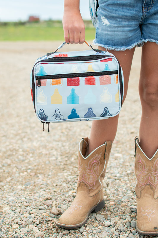 Ear Tags Lunch Bag