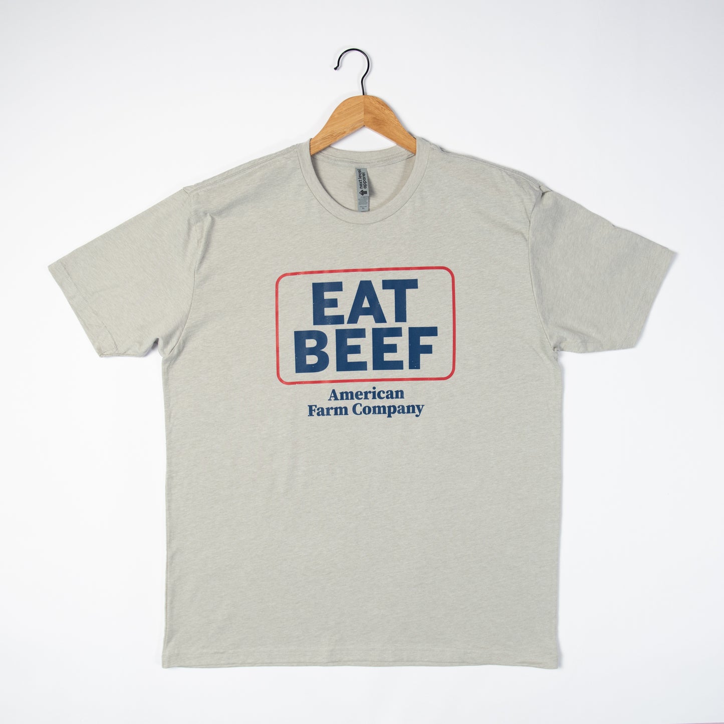 Eat Beef Grey Tee - American Farm Company