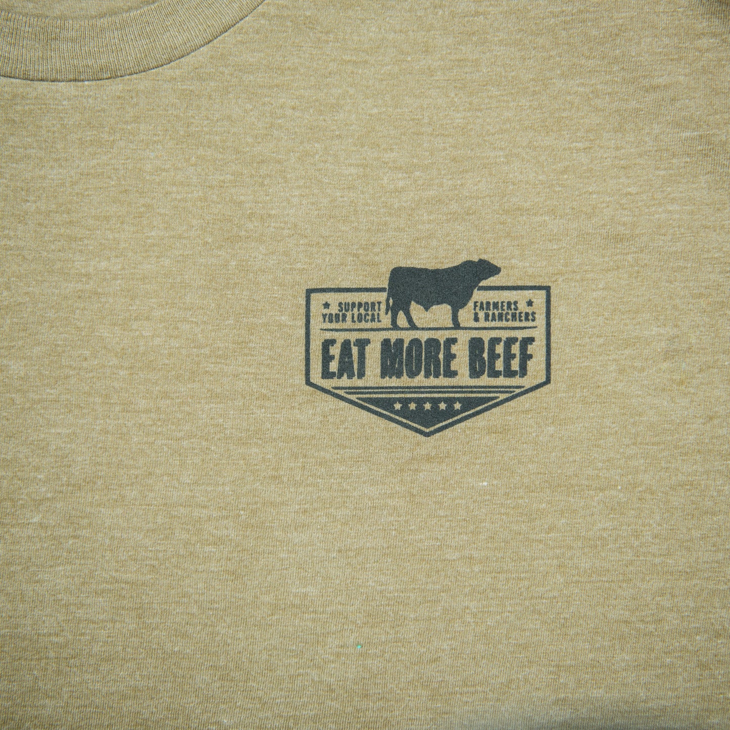 'Eat More Beef' Green Tee