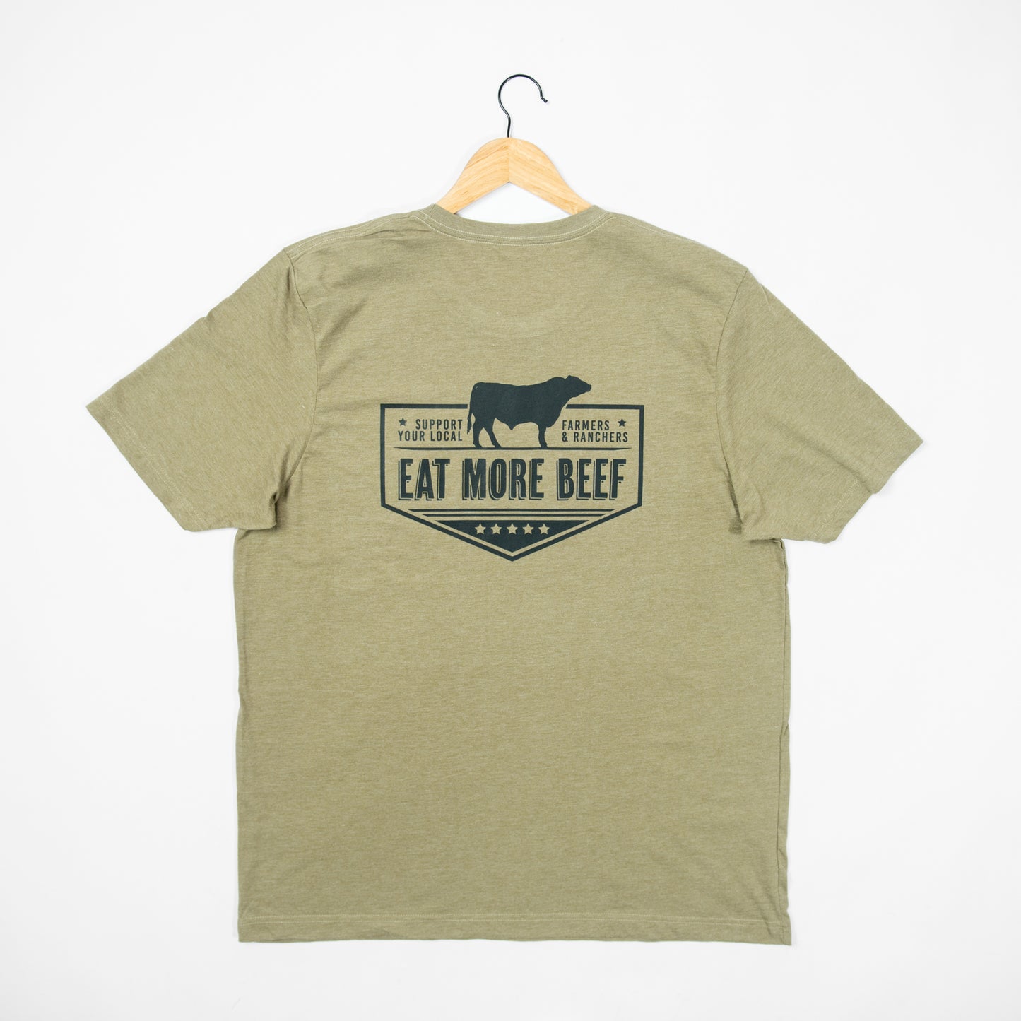 'Eat More Beef' Green Tee