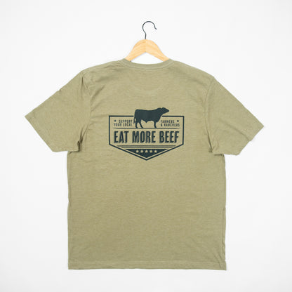 'Eat More Beef' Green Tee
